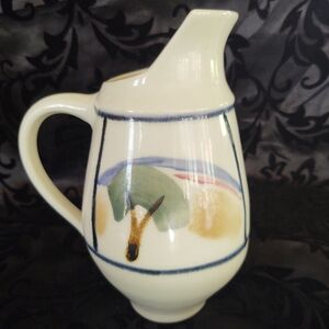 Handmade NC pottery pitcher